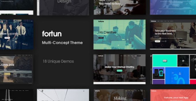 Fortun | Multi-Concept WordPress Theme