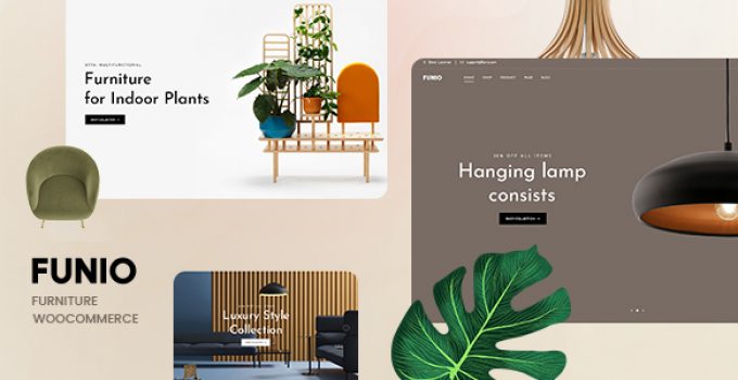 Funio – Furniture WooCommerce WordPress Theme