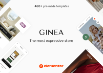 Ginea — Modern WooCommerce Theme