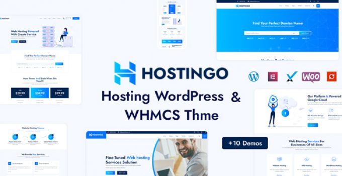 Hostingo - Hosting WordPress & WHMCS Theme