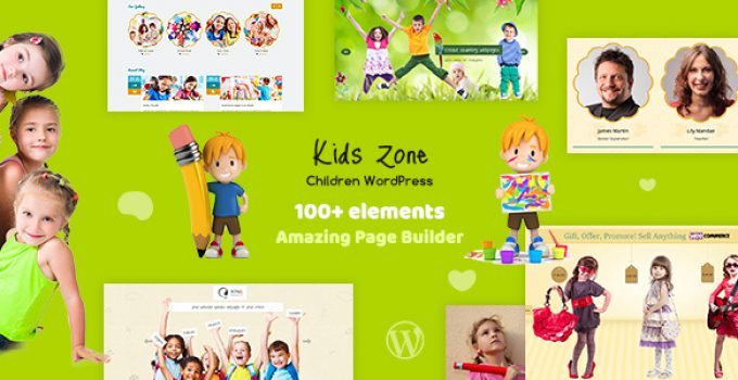 Kids Zone - Children WordPress