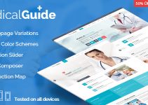 MedicalGuide - Health and Dental WordPress Theme
