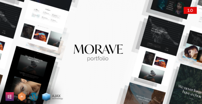 Morave - Portfolio Elementor
