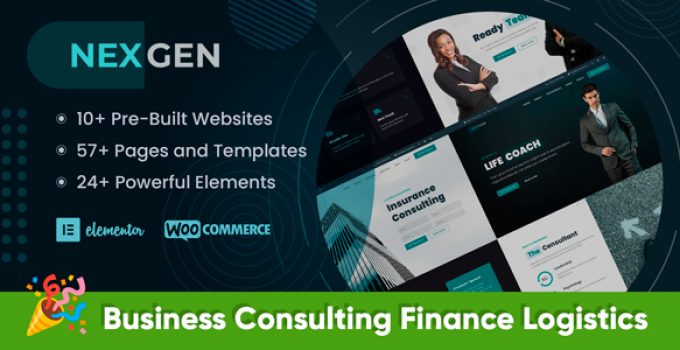 Nexgen - Consulting Elementor WordPress Theme