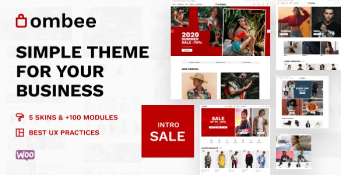 Ombee - Multipurpose and Fashional WooCommerce Theme