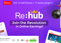 REHub - Price Comparison, Multi Vendor Marketplace for Wordpress, Affiliate Marketing, Review Theme