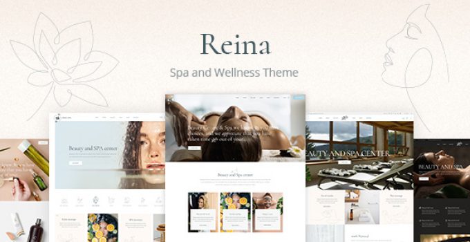 Reina - Spa and Wellness Theme