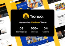 Tionco - Construction WordPress Theme