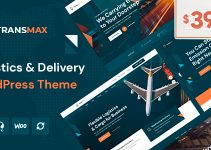 Transmax - Logistics & Delivery Company WordPress Theme