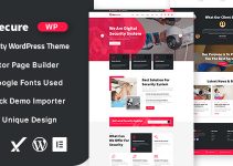 Wesecure – Home Security WordPress Theme