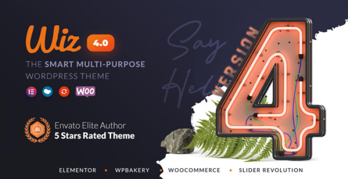 Wiz - Elementor MultiPurpose WordPress Theme