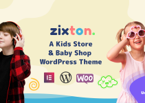 Zixton - Baby Fashion WooCommerce Theme