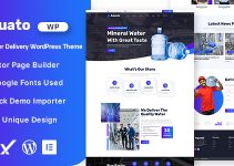Aquato – Drinking Water Delivery WordPress Theme