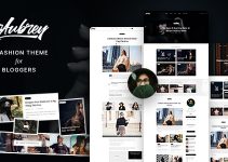 Aubrey - An Elegant WordPress Blog For Fashion Enthusiasts