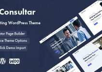 Consultar - Consulting Business WordPress Theme