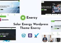 Enerzy - Wind & Solar Energy WordPress Theme