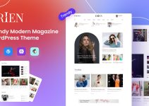 Erien - Modern Magazine WordPress Theme