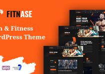 Fitnase - Gym And Fitness WordPress Theme