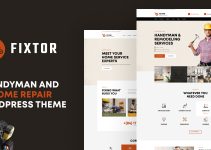 Fixtor - Handyman & Home Repair WordPress Theme