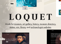 Loquet - Museum & History WordPress Theme