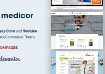 Medicor - Medical Clinic & Pharmacy WooCommerce WordPress Theme