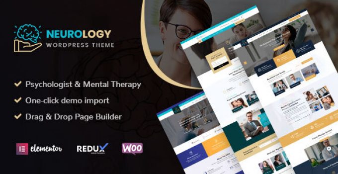 Neurology - Psychology & Counseling WordPress Theme