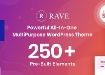 Rave - MultiPurpose Business WordPress Theme