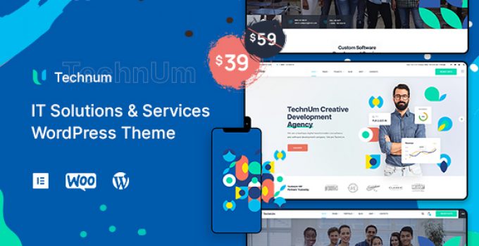 Technum | IT Solutions & Services WordPress Theme