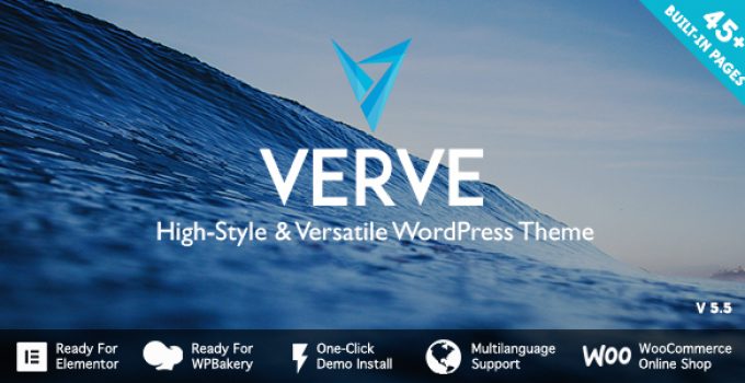 Verve - High-Style WordPress Theme