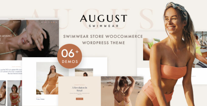 August - Swimwear WooCommerce WordPress Theme
