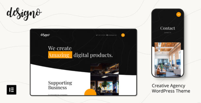 Designo - Creative Agency WordPress Theme