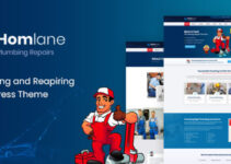 Homlane - Plumbing WordPress Theme