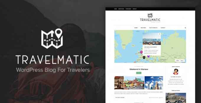 Travelmatic - Adventure Trips Blog WordPress Theme