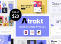 Atrakt - Creative Portfolio WordPress Theme