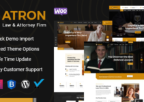 ATRON || Attorney & Lawyers WordPress Theme