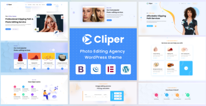 Cliper - Clipping Path Agency WordPress Theme