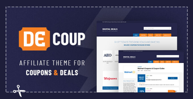 DeCoup - WordPress Theme for Coupons and Deals