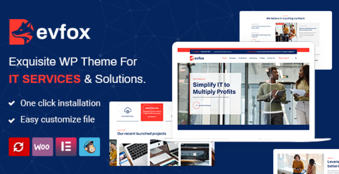 DevFox - IT Solutions and Services WordPress Theme