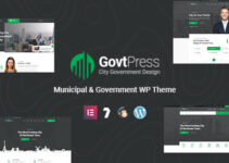 GovtPress - Municipal and Government WordPress Theme