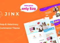 Jinx - Pet Shop & Veterinary WooCommerce Theme