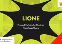 Lione - Personal Portfolio for Creatives WordPress Theme