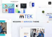 MightyTek | IT Services & Technology WordPress Theme