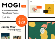 Mogi - A Creative Portfolio / Agency WordPress Theme