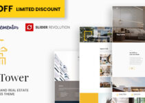 SkyTower - Real Estate and Construction WordPress Theme