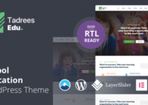 Tadrees - School, Education WordPress Theme