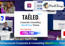 TAELED - Corporate Consulting WordPress Theme