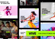 Vive | Fitness Gym WordPress