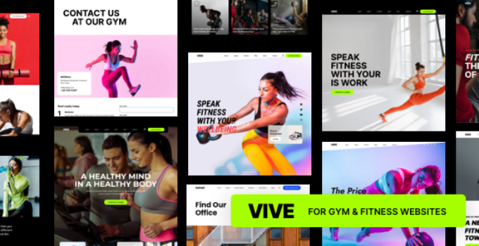 Vive | Fitness Gym WordPress