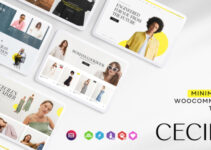 Cecile - Minimalist WooCommerce Theme