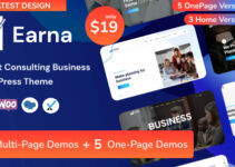 Earna - Consulting Business WordPress